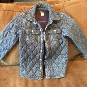 Osh Kosh quilted button down shirt